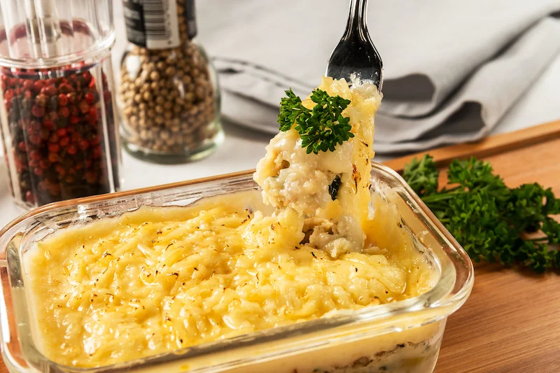 Escondidinho de Bacalhau
