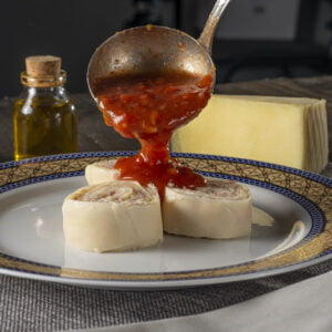 Rondelli (Molho ao Sugo ou Molho Bechamel)