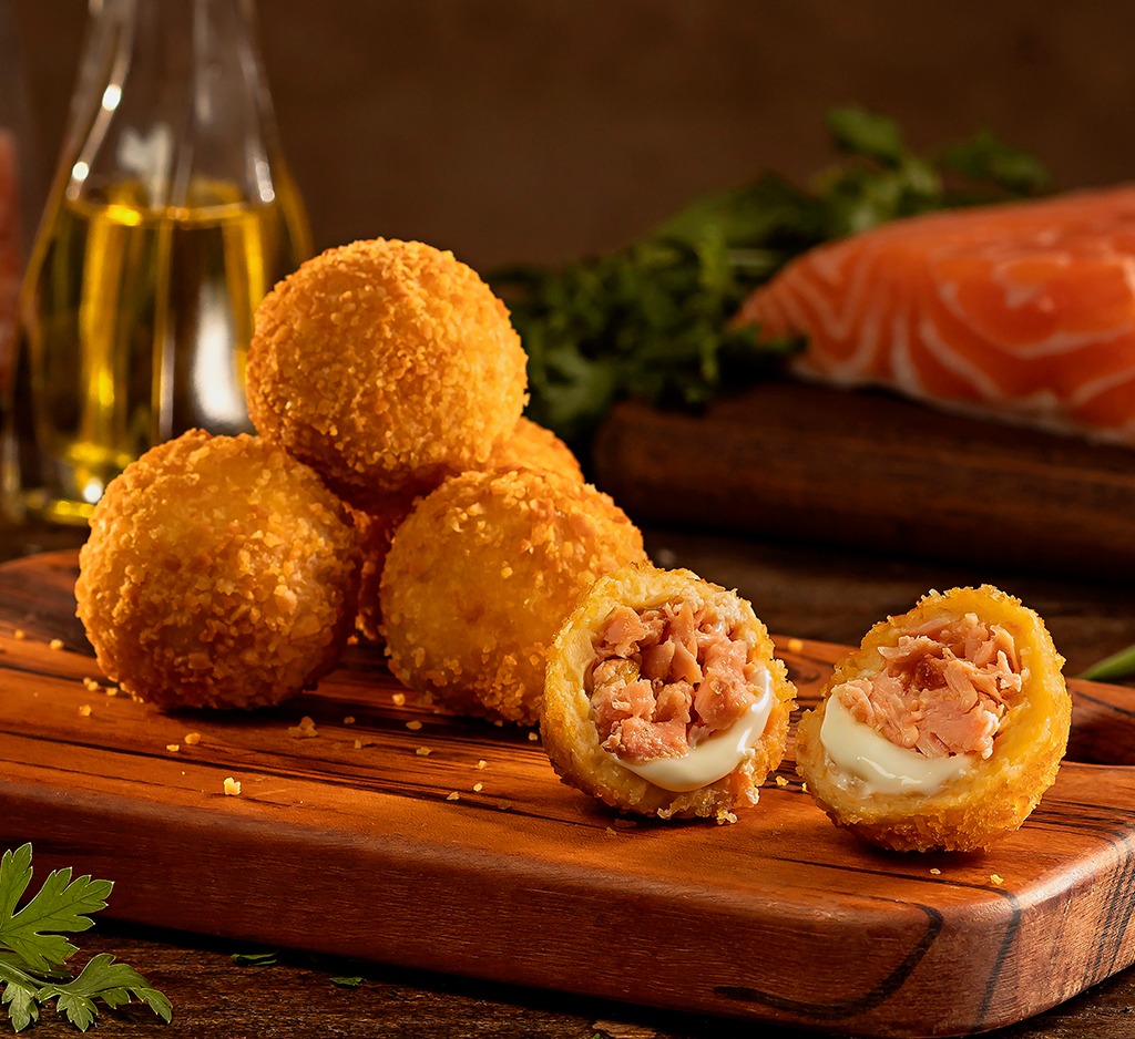 Croquete de Salmão com Cream Cheese - Imagem 3